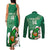 Custom Ireland Rugby Couples Matching Tank Maxi Dress and Long Sleeve Button Shirt 2024 Irish Shamrocks With Celtic Pattern - Wonder Print Shop