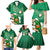 Custom Ireland Rugby Family Matching Mermaid Dress and Hawaiian Shirt 2024 Irish Shamrocks With Celtic Pattern - Wonder Print Shop