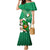 Custom Ireland Rugby Family Matching Mermaid Dress and Hawaiian Shirt 2024 Irish Shamrocks With Celtic Pattern - Wonder Print Shop