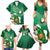 Custom Ireland Rugby Family Matching Summer Maxi Dress and Hawaiian Shirt 2024 Irish Shamrocks With Celtic Pattern - Wonder Print Shop