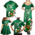 Custom Ireland Rugby Family Matching Summer Maxi Dress and Hawaiian Shirt 2024 Irish Shamrocks With Celtic Pattern - Wonder Print Shop