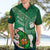 Custom Ireland Rugby Hawaiian Shirt 2024 Irish Shamrocks With Celtic Pattern - Wonder Print Shop