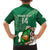 Custom Ireland Rugby Hawaiian Shirt 2024 Irish Shamrocks With Celtic Pattern - Wonder Print Shop