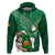 Custom Ireland Rugby Hoodie 2024 Irish Shamrocks With Celtic Pattern - Wonder Print Shop