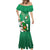 Custom Ireland Rugby Mermaid Dress 2024 Irish Shamrocks With Celtic Pattern - Wonder Print Shop