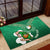 Custom Ireland Rugby Rubber Doormat 2024 Irish Shamrocks With Celtic Pattern - Wonder Print Shop