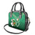 Custom Ireland Rugby Shoulder Handbag 2024 Irish Shamrocks With Celtic Pattern