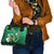 Custom Ireland Rugby Shoulder Handbag 2024 Irish Shamrocks With Celtic Pattern