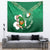 Custom Ireland Rugby Tapestry 2024 Irish Shamrocks With Celtic Pattern