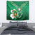 Custom Ireland Rugby Tapestry 2024 Irish Shamrocks With Celtic Pattern