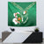 Custom Ireland Rugby Tapestry 2024 Irish Shamrocks With Celtic Pattern