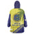 US Virgin Islands Wearable Blanket Hoodie United in Pride and Hope