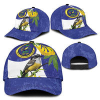 US Virgin Islands Classic Cap Bananaquit Bird Mix Ginger Thomas Flower - Wonder Print Shop