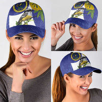 US Virgin Islands Classic Cap Bananaquit Bird Mix Ginger Thomas Flower - Wonder Print Shop