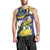 US Virgin Islands Men Tank Top Bananaquit Bird Mix Ginger Thomas Flower