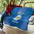 Custom US Virgin Islands Soccer Quilt Go Dashing Eagles Sporty Style - Wonder Print Shop