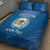 Custom US Virgin Islands Soccer Quilt Bed Set Go Dashing Eagles Sporty Style - Wonder Print Shop