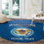 Custom US Virgin Islands Soccer Round Carpet Go Dashing Eagles Sporty Style - Wonder Print Shop