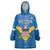 Custom US Virgin Islands Soccer Wearable Blanket Hoodie Go Dashing Eagles Sporty Style