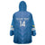 Custom US Virgin Islands Soccer Wearable Blanket Hoodie Go Dashing Eagles Sporty Style