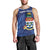 Personalised Cayman Islands Men Tank Top Coat Of Arms Grunge Style