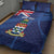 Personalised Cayman Islands Quilt Bed Set Coat Of Arms Grunge Style - Wonder Print Shop