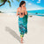 Blue Iguana Cayman Islands Sarong Turquoise Tropical Vibes