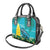 Blue Iguana Cayman Islands Shoulder Handbag Turquoise Tropical Vibes - Wonder Print Shop