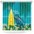 Blue Iguana Cayman Islands Shower Curtain Turquoise Tropical Vibes - Wonder Print Shop