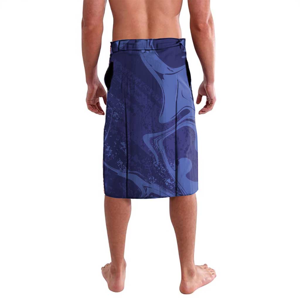 Paraguay Football Custom Lavalava 2026 La Albirroja Marble Pattern - Wonder Print Shop