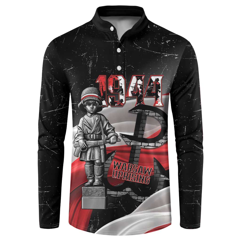 Little Insurrectionist Warsaw Uprising Poland Button Sweatshirt Honoring 1944 Child Soldiers