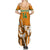 Custom Ivory Coast Football Summer Maxi Dress Les Elephants 3rd Champions Proud - Wonder Print Shop