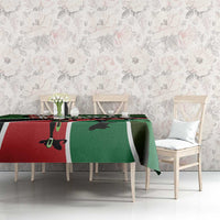 Athletics Kenya Tablecloth Maasai Shield Running Way - Wonder Print Shop