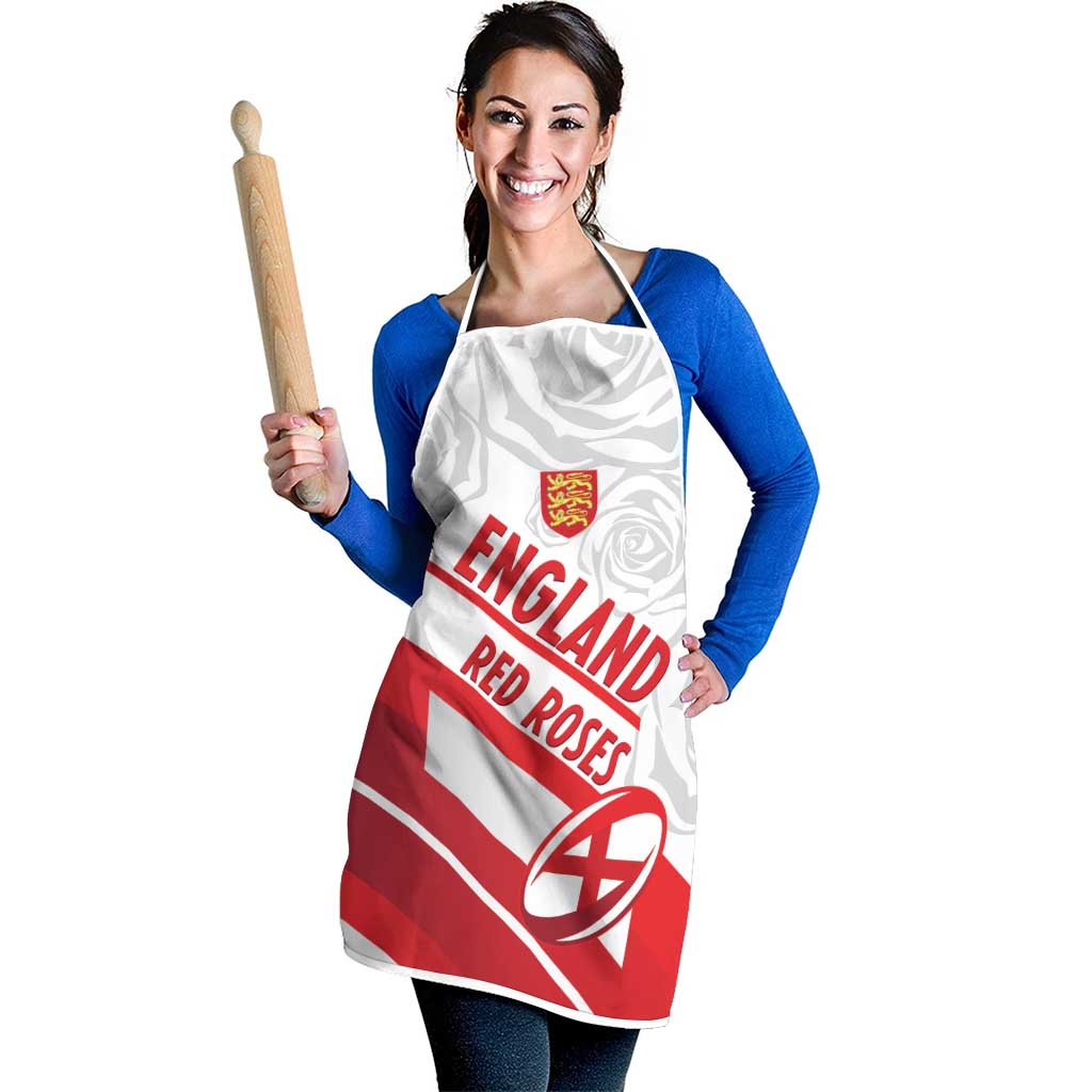 England Rugby Apron 2025 Come On Red Roses - Wonder Print Shop