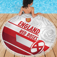 England Rugby Beach Blanket 2025 Come On Red Roses - Wonder Print Shop