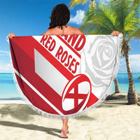 England Rugby Beach Blanket 2025 Come On Red Roses - Wonder Print Shop
