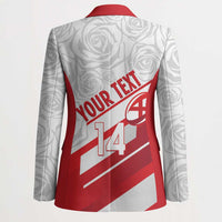 England Rugby Custom Blazer 2025 Come On Red Roses - Wonder Print Shop