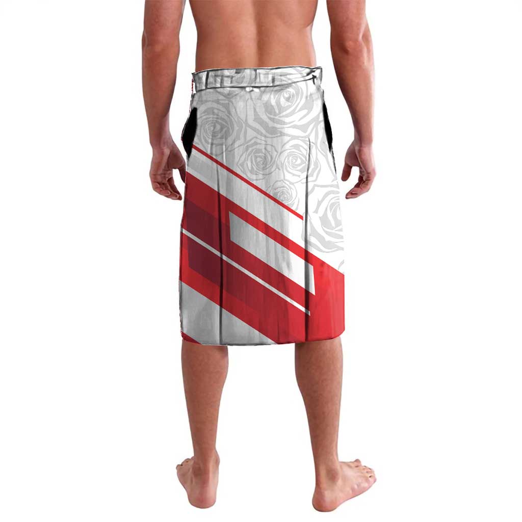 England Rugby Custom Lavalava 2025 Come On Red Roses - Wonder Print Shop
