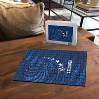 United States Rugby Custom Puzzle USA Eagle Go Champions LT14