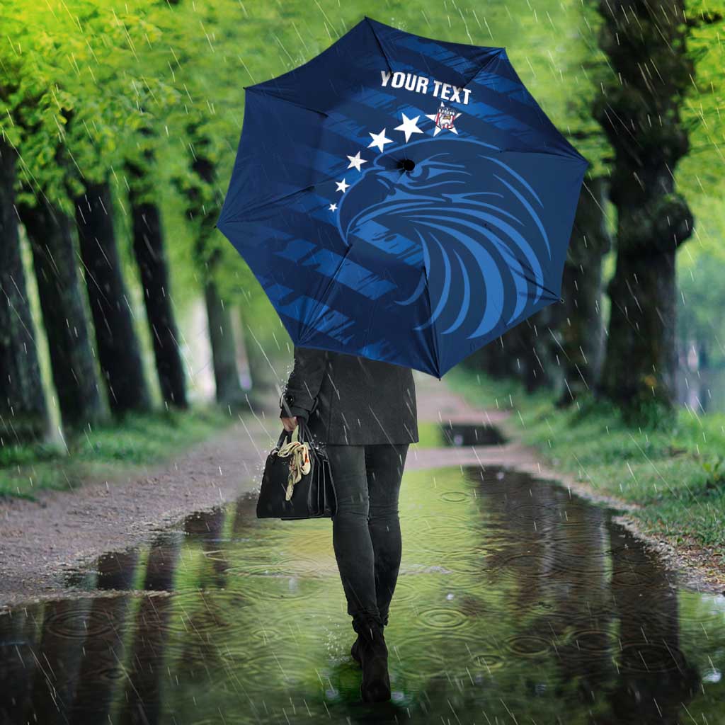 United States Rugby Custom Umbrella USA Eagle Go Champions - Wonder Print Shop