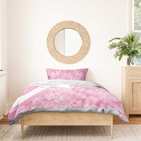 Scotland Rugby Custom Bedding Set Go Scottish Thistle Pink Version - Wonder Print Shop