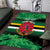 Persionalized Dominica 1978 Area Rug Dominik Independence Anniversary Grunge Style - Wonder Print Shop