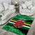 Persionalized Dominica 1978 Area Rug Dominik Independence Anniversary Grunge Style - Wonder Print Shop