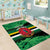 Persionalized Dominica 1978 Area Rug Dominik Independence Anniversary Grunge Style - Wonder Print Shop