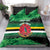 Persionalized Dominica 1978 Bedding Set Dominik Independence Anniversary Grunge Style - Wonder Print Shop