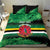 Persionalized Dominica 1978 Bedding Set Dominik Independence Anniversary Grunge Style - Wonder Print Shop