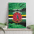 Persionalized Dominica 1978 Canvas Wall Art Dominik Independence Anniversary Grunge Style - Wonder Print Shop