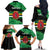 Persionalized Dominica 1978 Family Matching Off The Shoulder Long Sleeve Dress and Hawaiian Shirt Dominik Independence Anniversary Grunge Style - Wonder Print Shop