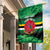 Persionalized Dominica 1978 Garden Flag Dominik Independence Anniversary Grunge Style - Wonder Print Shop