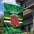 Persionalized Dominica 1978 Garden Flag Dominik Independence Anniversary Grunge Style - Wonder Print Shop